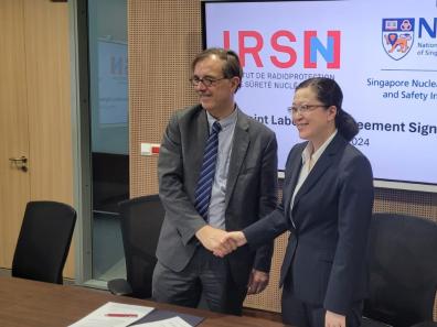 Collaboration IRSN Universite Singapour 2024-05