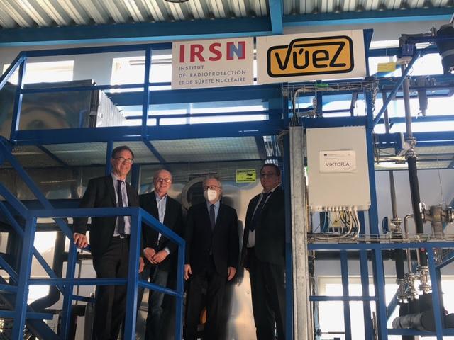 Continuation of the fruitful collaboration between IRSN and its Slovakian partner VUEZ